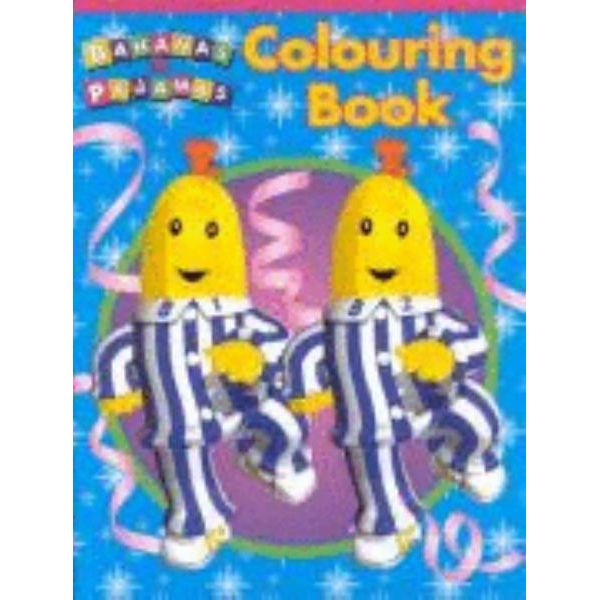 banana in pyjamas coloring pages