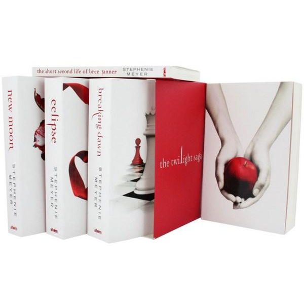Twilight Saga Series - 5 x Paperback Books in 1 x Boxed Set (White Cover),  Twilight, New Moon, Eclipse, Breaking Dawn, The Short Second Life Of Bree  Tanner by Stephenie Meyer | 9780349001326 | Booktopia