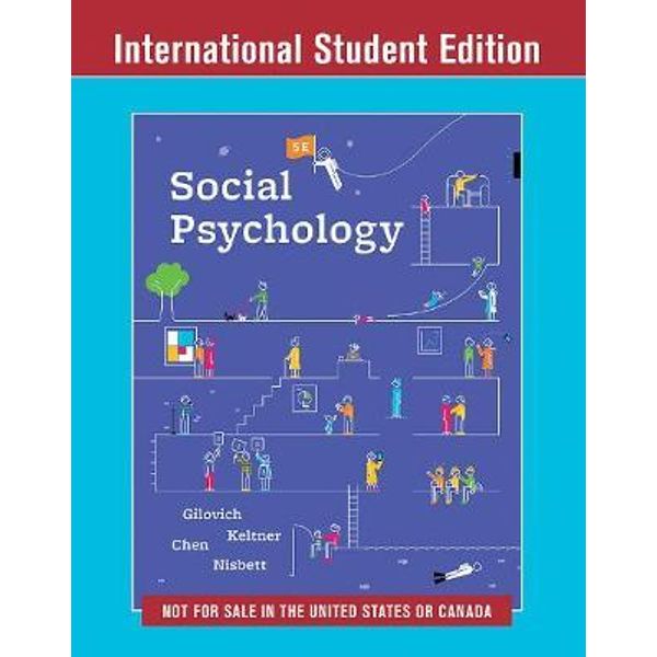 Social Psychology 5th International Student Edition Tom Gilovich 9780393667745 Booktopia