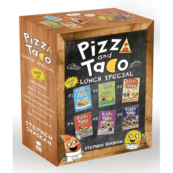 Pizza and Taco Lunch Special: 6-Book Boxed Set by Stephen Shaskan:  9780593704226