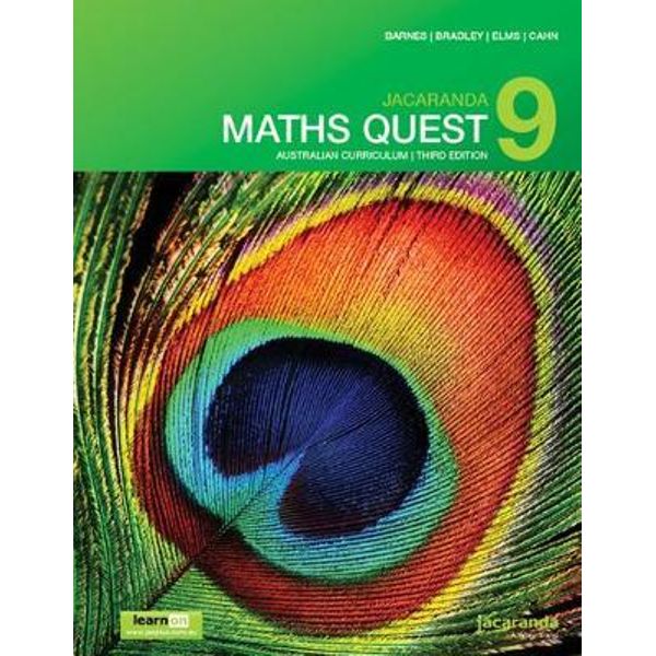 Jacaranda Maths Quest 9 Australian Curriculum 3e Learnon Print Mark Barnes 9780730346326 Booktopia