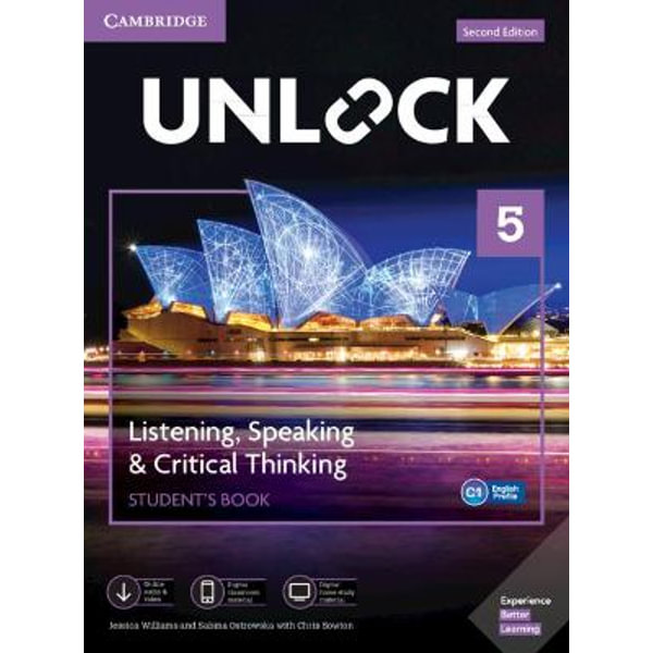 Unlock Level 5 Listening Speaking Critical Thinking Student S Book Mob App And Online Workbook W Downloadable Audio And Video Unlock By Jessica Williams 9781108567916 Booktopia