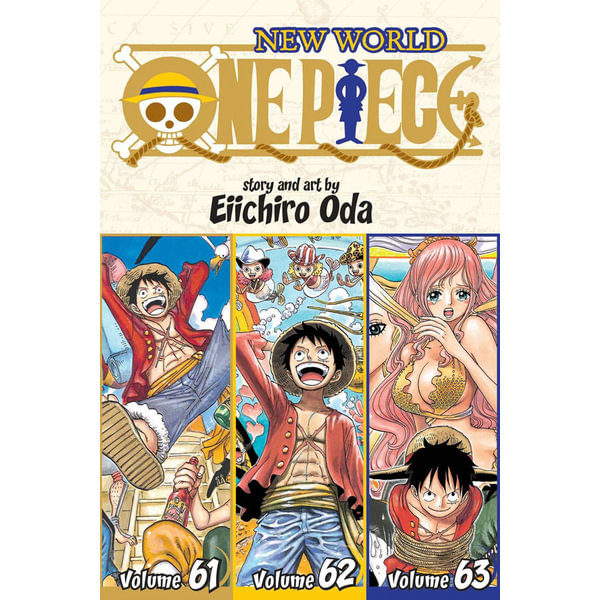 One Piece Vol 61 62 63 New World Omnibus Edition Vol 21 By Eiichiro Oda Booktopia