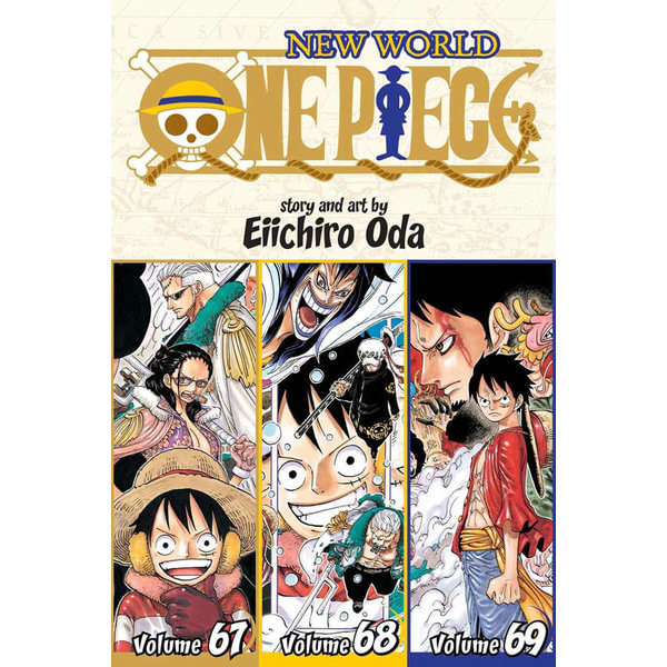 One Piece Vol 67 68 69 New World Omnibus Edition Vol 23 By Eiichiro Oda Booktopia