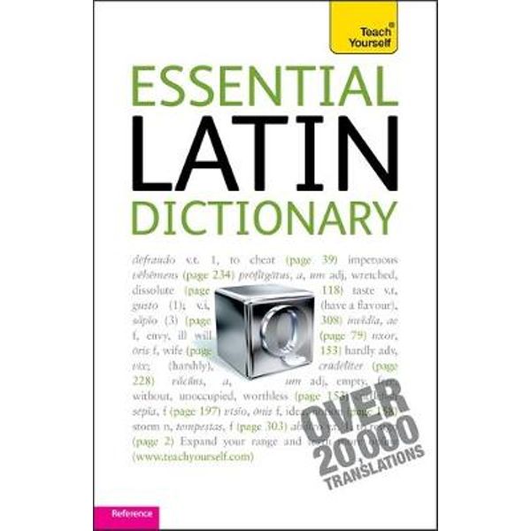 Essential Latin Dictionary by Alastair Wilson Ty Dictionaries