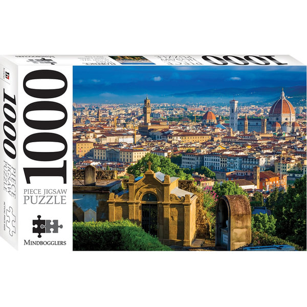 Florence Italy 1000 Piece Jigsaw Puzzle By Mindbogglers Puzzles 9781488900716 Booktopia