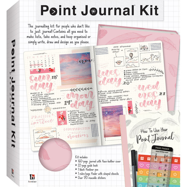 Point Journal: Bullet Planner Kit - Notebooks - Stationery - Adults -  Hinkler
