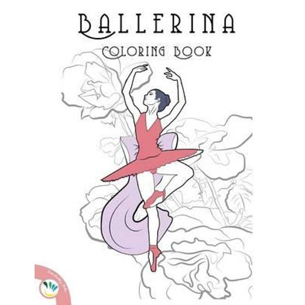 ballerina coloring book pages