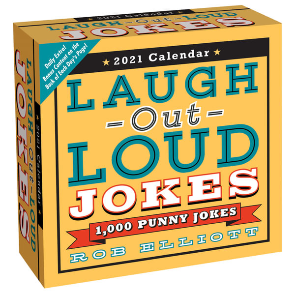 Laugh-Out-Loud Jokes - 2021 Daily Desk Calendar, 1,000 Punny Jokes by ...