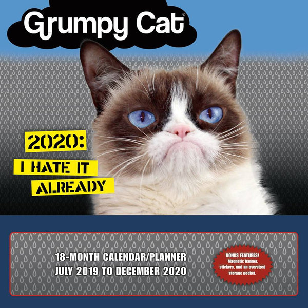 Grumpy Cat 2020 Wall Calendar Can T Wait For It To End By Grumpy Cat Limited 9781531909215 Booktopia