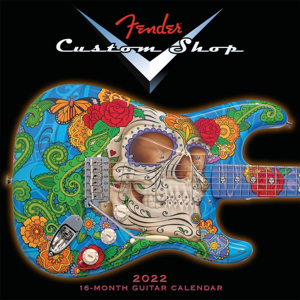 Fender Custom Shop Guitar - 2022 Wall Calendar By Fender Guitar | 9781531912437 | Booktopia