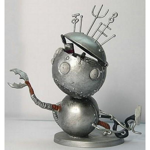 Bonecos Tragic Toys Tim Burton Stain Boy, Robot Boy, The Gir