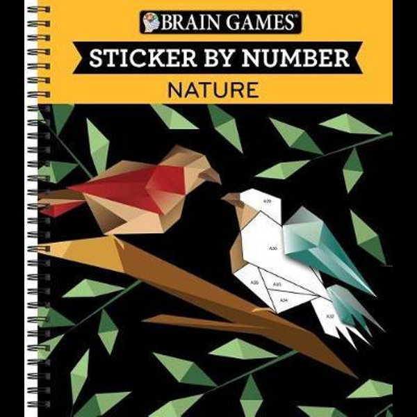 Brain Games - Sticker by Number: Birds [Book]