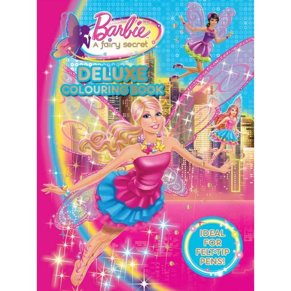 barbie fairy secret coloring pages