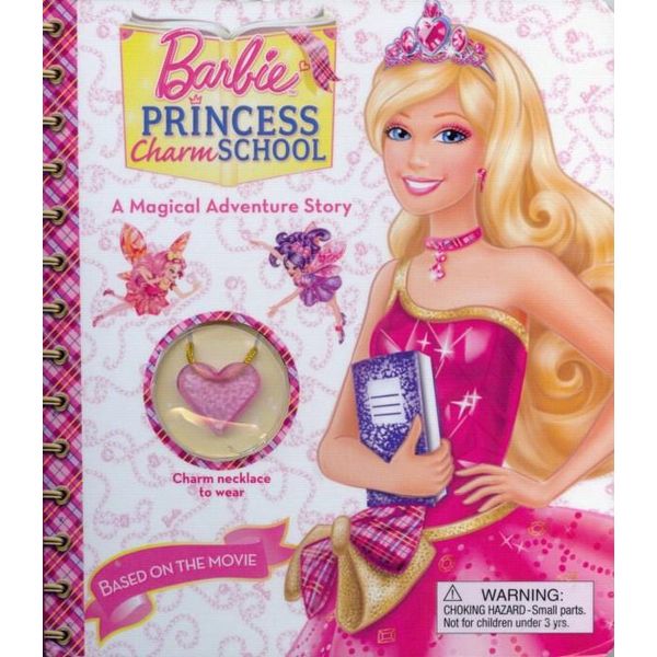 barbie princess charm school story book