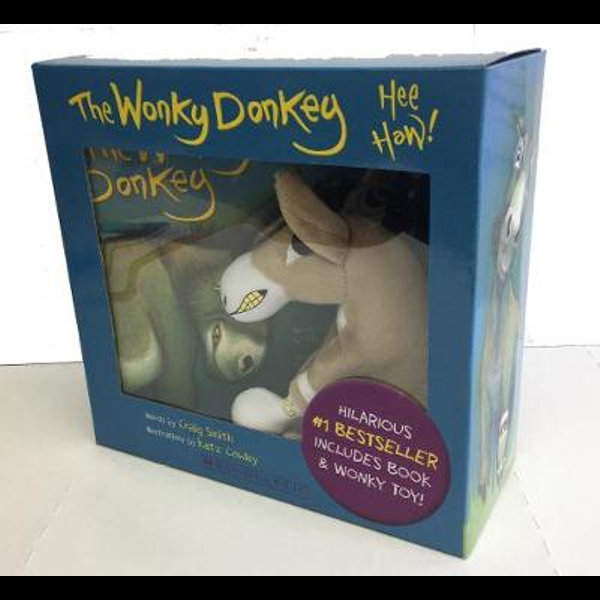 wonky donkey soft toy