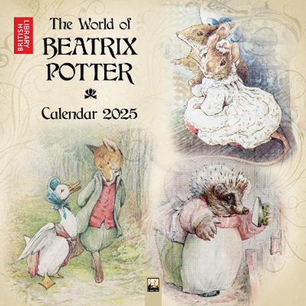 British Library: Beatrix Potter Wall Calendar 2024 (Art Calendar