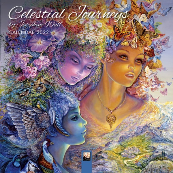 Celestial Journeys By Josephine Wall Mini Wall Calendar 2022 (Art Calendar) By Flame Tree Studio | 9781839646539 | Booktopia