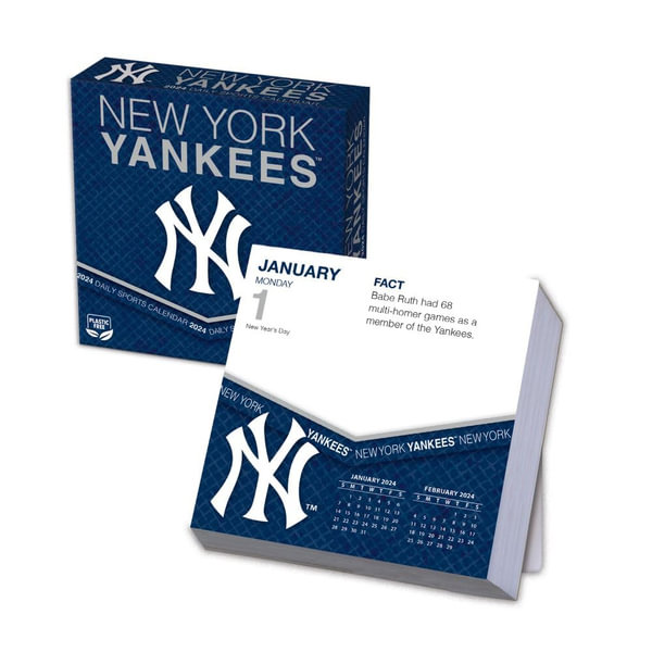 New York Yankees 2024 Box Calendar