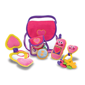 Pretty Purse Fill and Spill - Toddler Toy  : 13 Soft Pieces - Melissa & Doug