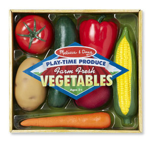 Play-Time Produce Vegetables - Play Food  - Melissa & Doug