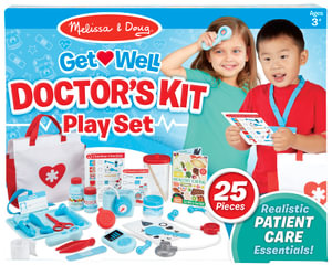 Get Well Doctor's Kit Play Set : Realistic Patient Care Essentials! - Melissa & Doug