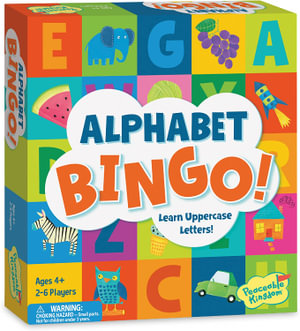 Alphabet Bingo - Board Game : Learn Uppercase Letters! - Mindware