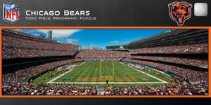 Chicago Bears : 1000 Piece Panoramic Puzzle - Masterpieces Puzzle Co 