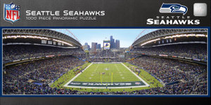 Seattle Seahawks : 1000-Piece Panoramic Jigsaw Puzzle - Masterpieces Inc