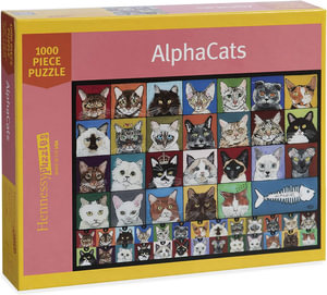 Alphacats - Puzzle : 1000-Piece Jigsaw Puzzle - John F. Hennessy