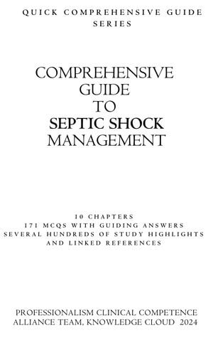 Comprehensive Guide to Septic Shock Management : Quick Comprehensive Guide Series : Book 1 - MOHDNOUR BANIYOUNES