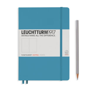 Leuchtturm1917 Notebook Medium A5 Hardcover Dotted - Nordic Blue : Leuchtturm1917 - Leuchtturm1917