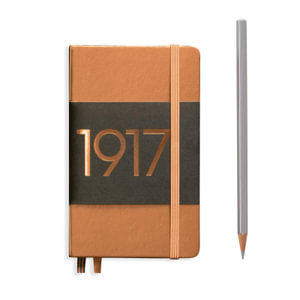 Special Edition Metallic Notebook Pocket Hardcover A6 Plain - Copper : Leuchtturm1917 - Leuchtturm1917