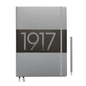 Notebook A4 (Master) Slim Plain - Limited Edition Silver : Leuchtturm1917 - Leuchtturm1917