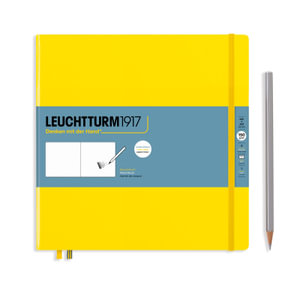 Leuchtturm1917 - Sketchbooks 150g/ &#x33A1; paper, Square 225mm, 112p., Lemon : Leuchtturm1917 - Leuchtturm1917