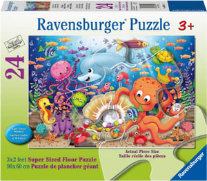 Fishie's Fortune - Floor Puzzle : 24-Piece Super Sized Floor Puzzle - Ravensburger