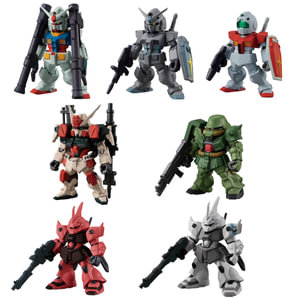 FW Gundam Converge #22 Shokugan Set : Toy Figures - Bandai