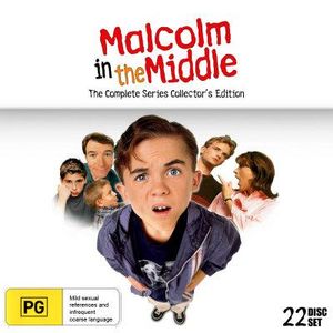 Malcolm In The Middle : Complete Series Collector's Edition (With Bonus T-Shirt) - Frankie Muniz