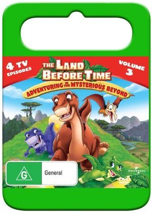 The Land Before Time : Volume 3 - Adventuring in the Mysterious Beyond (Handle Case)