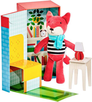 Plush Play Set Frances the Fox - Petit Collage