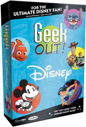 Geek Out! Disney - Party Board Game : For The Ultimate Disney Fan! - The Op