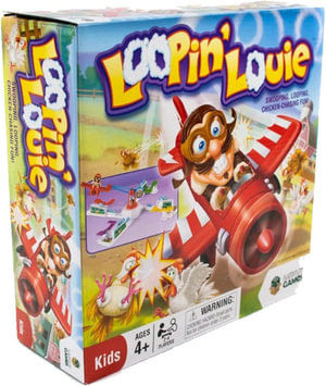 Loopin' Louie - Game : Swooping, Looping, Chicken-Chasing Fun! - Let's Play Games