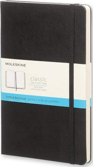 Moleskine Classic : Large Notebook, Dotted, Black : Hardcover -  Moleskine