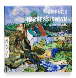 Houses at Auvers by Vincent Van Gogh : 1000-Piece Jigsaw Puzzle - NGV