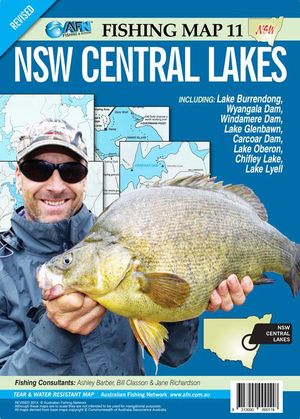 Map 11 : NSW Central Lakes - Bill Classon