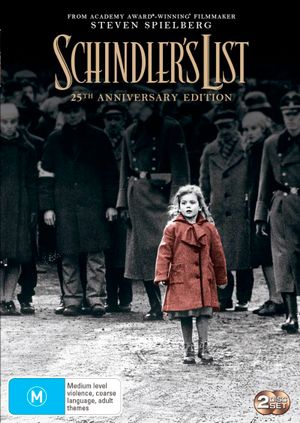 Schindler's List (DVD/Bonus Disc) : 25th Anniversary Edition - Liam Neeson