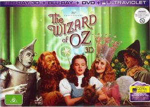 The Wizard of Oz (3D Blu-ray/Blu-ray/DVD/UV) (Limited Collector's Edition w Snow Globe) (75th Anniversary) - Bert Lahr