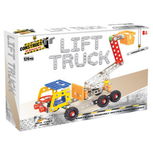 Construct-It! - Lift Truck : 120-Piece Metal Building Set - BMS Brands