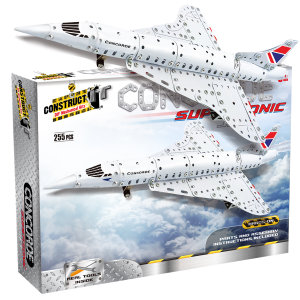 Construct It! - Concorde : 255-Piece Metal Building Set - BMS Brands