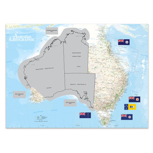 AG Australia Scratch Map